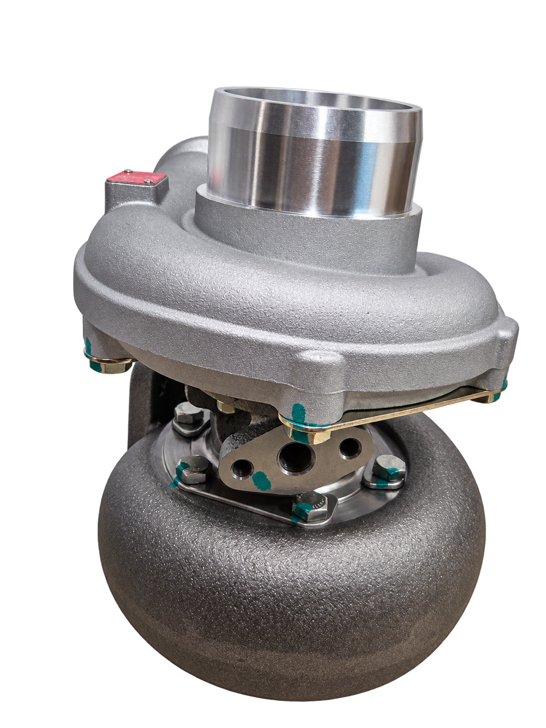 409640-5004 turbocharger side view