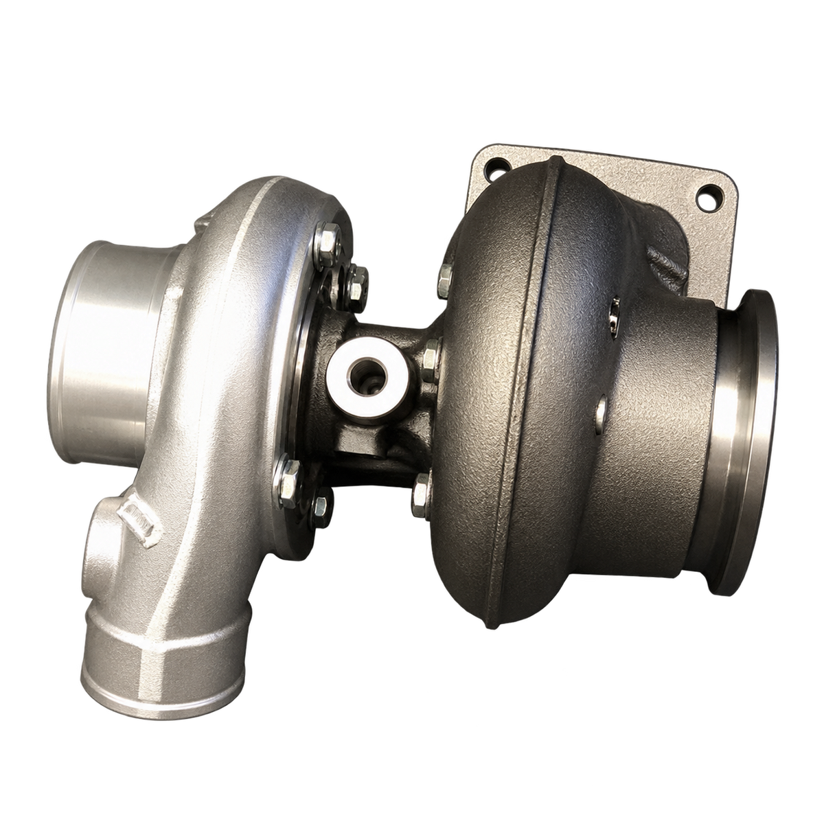 178045 turbocharger — side view