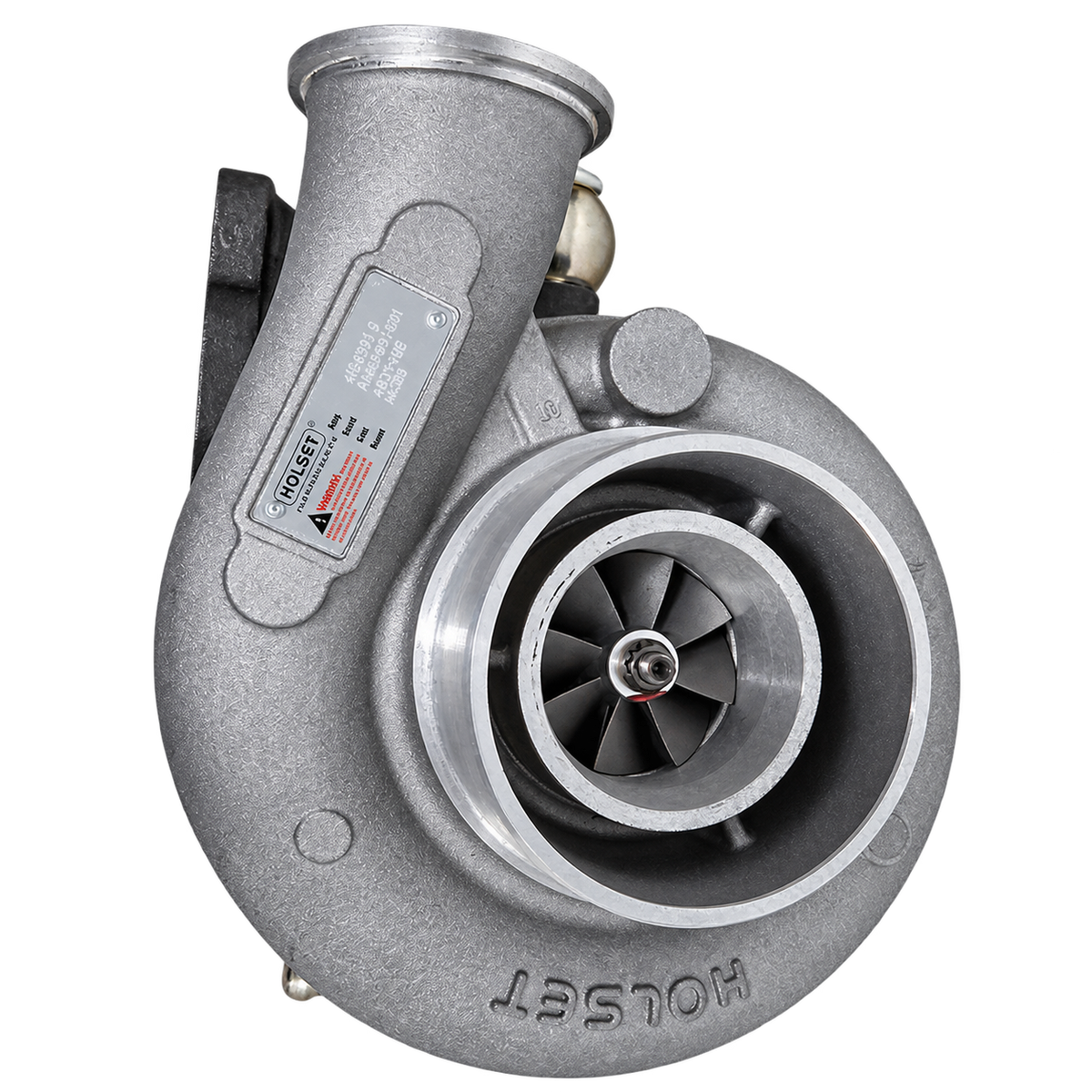 Holset 4040919 HX35M marine turbocharger — compressor inlet