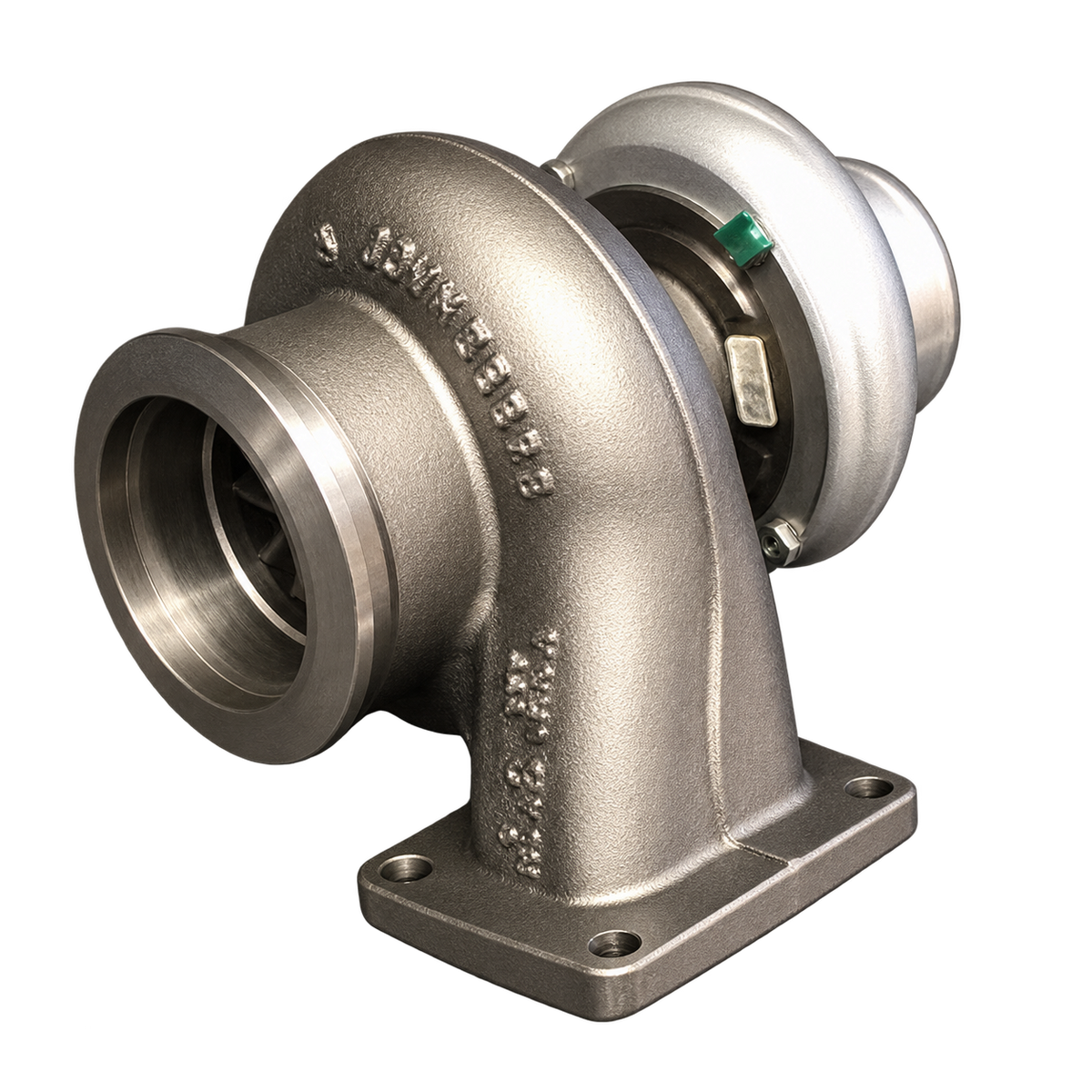 178045 turbocharger — three-quarter view