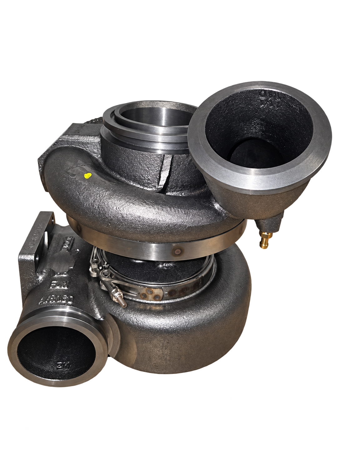 741155-5002S turbocharger — front three-quarter view