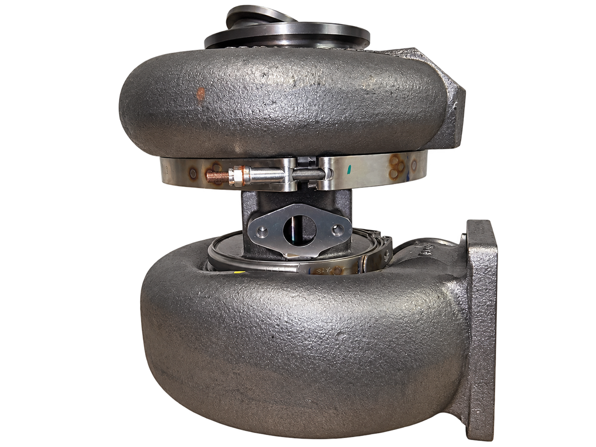 741155-5002S turbocharger — rear view