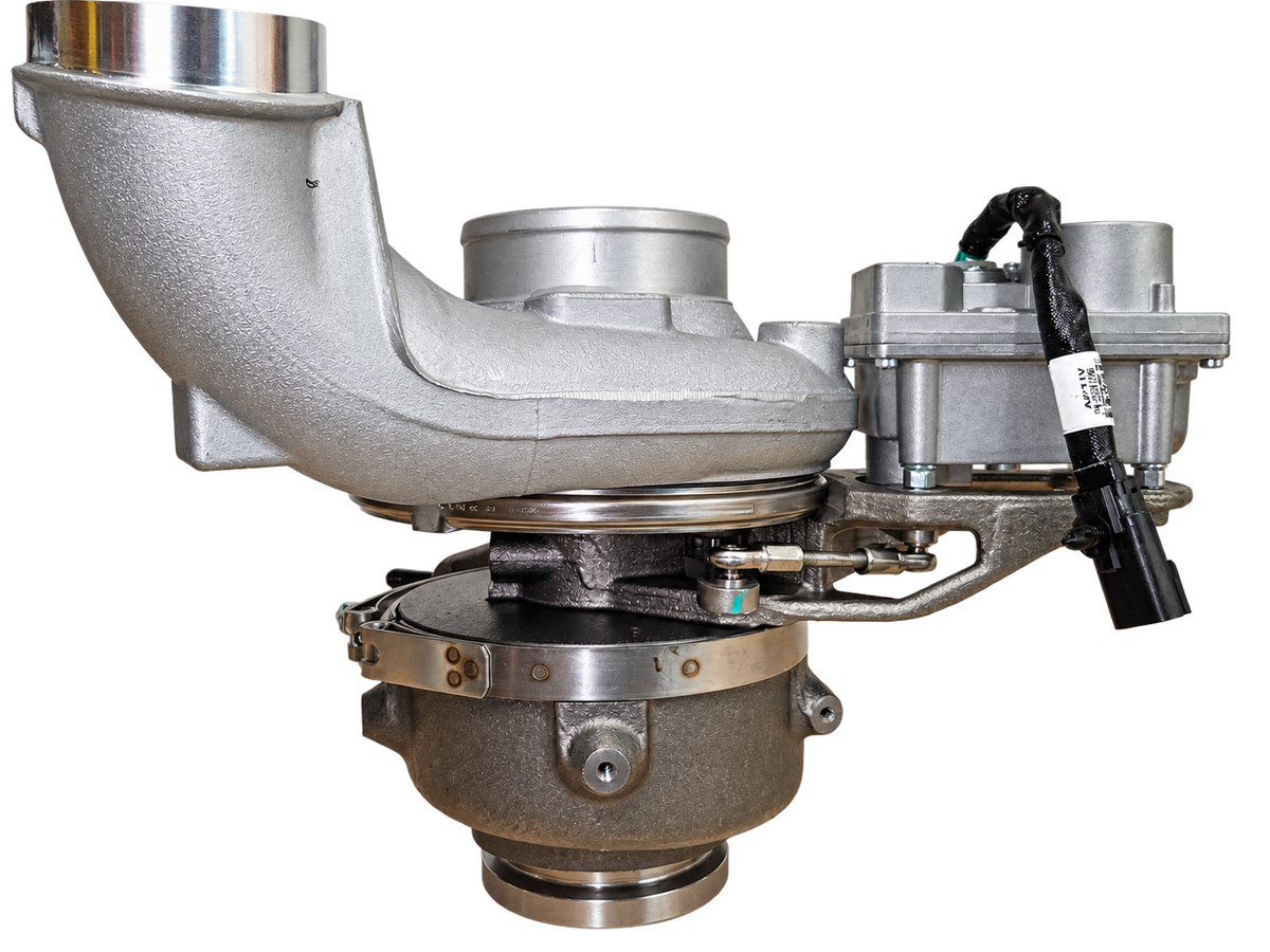 BorgWarner 12639880003 turbocharger — electronic actuator side