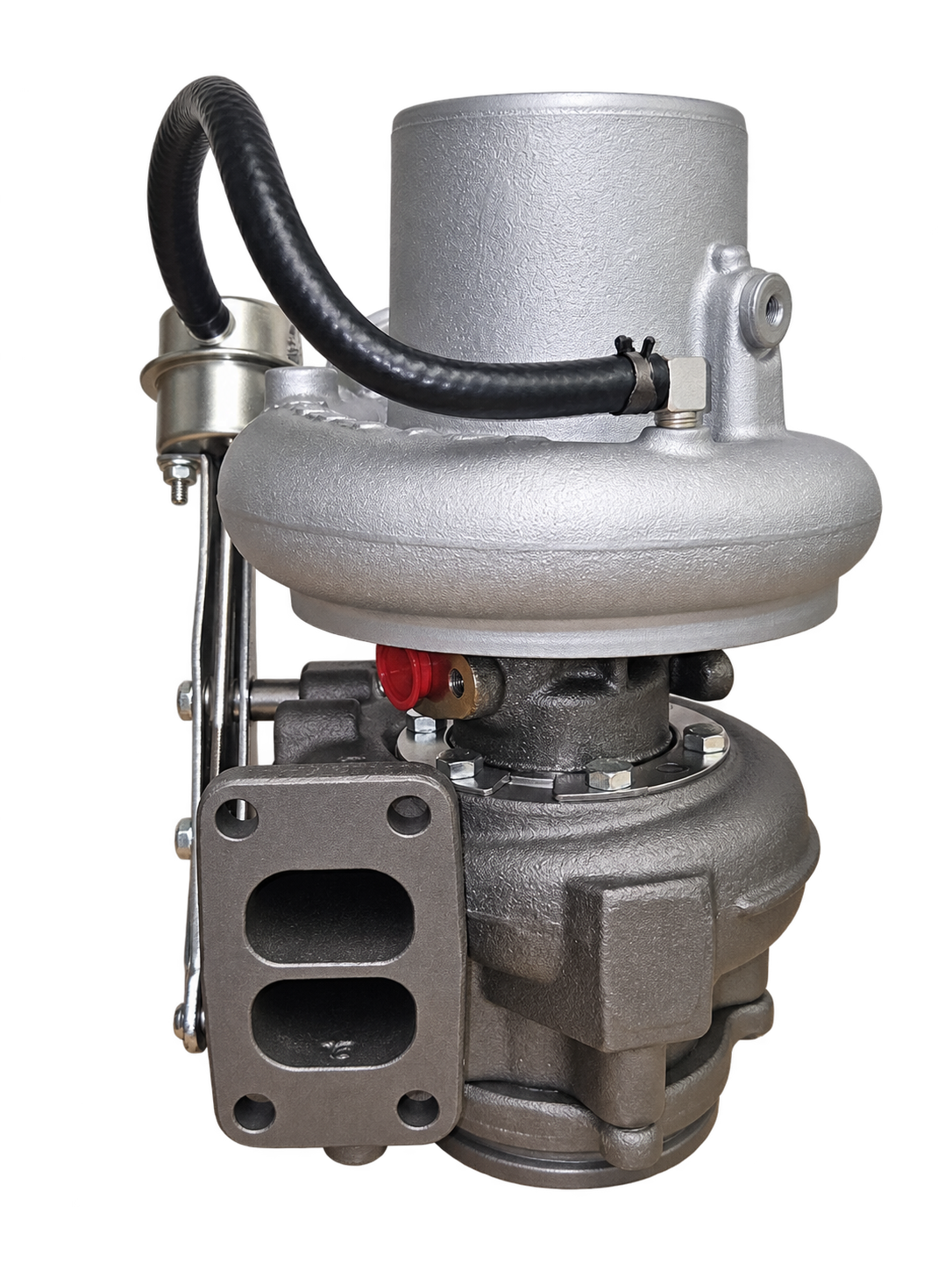 Holset 4033650 turbocharger — mounting flange view