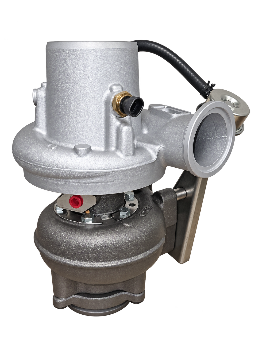 Holset 4033650 turbocharger — compressor housing view
