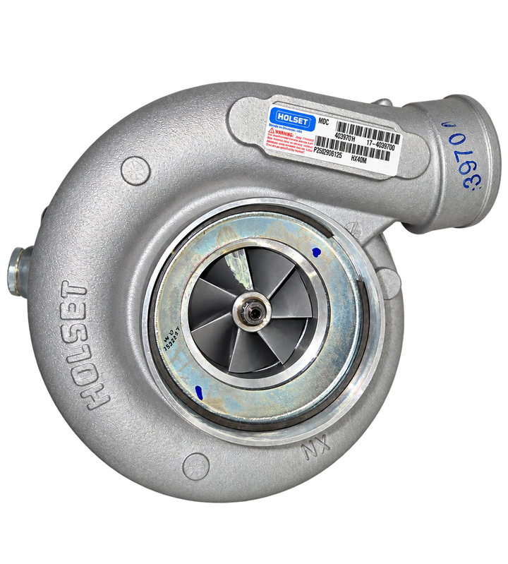 Holset 4039701 HX40M marine turbocharger — compressor inlet
