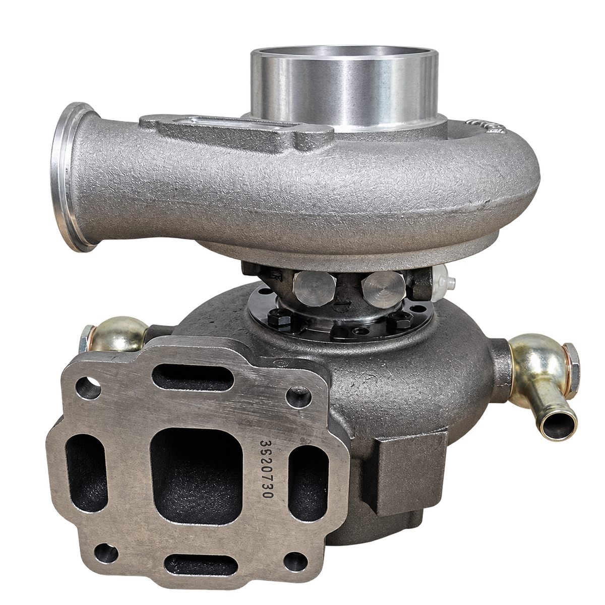 Holset 4040919 HX35M marine turbocharger — front view