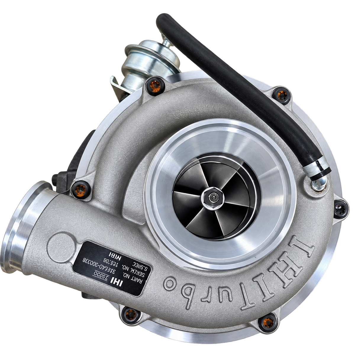 IHI Yanmar marine turbocharger — compressor inlet